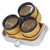 Triple Prism 64mm Effective Diameter 0mm Or ‑30mm Offset Optical Glass 64 Light Total Station Surveying Prism