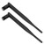 2pcs Network Antenna 5dBi 2.4G 5.8G Dual Band SMA Inner Pin Folding Signal Antenna for Routers Vending Machines