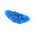 Shoe Covers Plastic Thick Disposable Shoe Covers for Shoe Cover Dispenser 100 Pcs Blue