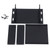 Aluminum Alloy Electronic Box Matte Black Waterproof Seals for DIY Electronics Circuit Board