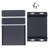 Aluminum Alloy Electronic Box Matte Black Waterproof Seals for DIY Electronics Circuit Board