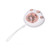 Electric Hand Warmer Rechargeable Cat Paw Hand Warmer with Colorful Light 1.5‑6 Hours Heating Built in Battery