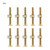 10PCS M6 Carbon Steel 50mm Furniture Bolts With 6mm Barrel Nuts Connector Fastener