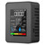 Formaldehyde Detector TVOC Sensor CO2 PM2.5 Temperature Humidity Air Quality Tester 5 in 1 Black