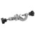 Cross Clamp Holder Stainless Steel Laboratory Stand Clamp Holder for Home Research Institute Use