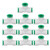 10Pcs Tee Connector 3 Way Quick Connect Push Water Pipe Adapter Hose Connector for Irrigation 20mm/ 0.8in ID