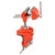 Mini 360°Rotating Clamp Vise Adjustable 70mm Jaw Width Vise Table Clamp for Workbench Woodwork