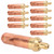 10Pcs Gas Cutting Nozzle Tip Propane Acetylene Machine Sleeve Type Gun Head G01‑1002#
