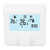 Digital Temperature Controller LCD Display Programmable Thermostat for Boiler White 30‑230VDC