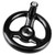 1PC 12*100mm Black Round 3 Spoke Hand Wheel for Lathe Milling Machine