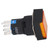 25PCS Self Resetting Push Button Switch 6 Pin Rectangular Momentary ABS Push Switch with Washer