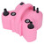 Electric Air Pump Double Hole Automatic Inflator Inflation Tool Set Kit for Inflatables US 110-120V