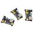 3Pcs Breadboard Power Supply Module for Prototype Board DC 6.5‑12V USB Power 3.3V/5V