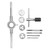 Tap Die Kit Alloy Steel Metric Tapping Wrench Threading Cutting Processing Repair Tools