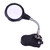 Tabletop 3.5x 12X Helping Hand Alligator Clip LED Magnifying Lamp Soldering Iron Jewelry Stand Lens Desk Adjustable Light Black