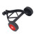Lithium Lawn Mower Support Wheel Height Adjustable Portable Universal String Trimmer Support Wheel for Gardening