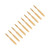 10PCS 2mm Banana Plug Gold Plated Banana Plug Connector Good Transmission Performance Copper Instrument Test Plug