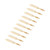 10PCS 2mm Banana Plug Gold Plated Banana Plug Connector Good Transmission Performance Copper Instrument Test Plug