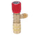 Refrigerant Charging Valve Liquid Safety Valve for R22 R410 R134A R404 1/4in Male 5/16in Female