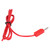 Banana Plug Test Leads Kit Universal Electrical Multimeter 30VAC‑60VDC 19A J.70010 4mmRed