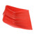Snow Shovel Red Thickened PP Plastic Wear Resistant Tough Kids Safe Shovel for Garden 48 X 44cm / 18.9 X 17.3in