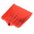 Snow Shovel Red Thickened PP Plastic Wear Resistant Tough Kids Safe Shovel for Garden 48 X 44cm / 18.9 X 17.3in