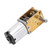 Mini Gear Motor Micro Worm Gear Reducer Brush DC Motors Electronic Devices 1218GEN20(DC3V 30RPM )