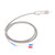 Thermocouple 0‑400℃ K Type Temperature Sensor Probe Compression Spring M12 Thread 2m / 6.56ft