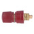 10Pcs 333 Full Brass Terminal M6 Screw Banana Plug Socket Terminal Binding Posts TerminalRed