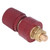 10Pcs 333 Full Brass Terminal M6 Screw Banana Plug Socket Terminal Binding Posts TerminalRed