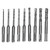 Masonry Drill Bit Set Carbide Tip Rotary Hammer Tool for Brick Concrete Rock 4‑12mm Diameter110mm