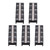 5Pcs Screw Terminal Strip Blocks 60A 4 Positions Copper Plastic 60A Terminal Block for Electrical Connection