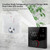 WIFI Smart Heating Thermostat Digital Temperature Controller Mobile Phone APP Control Touchscreen LCD Display Weekly Programmable Thermostat Anti-freeze for Home School Office Hotel Smart Life APP Control