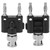 2Pcs 2 Way Banana Plug BNC Male to 2 Row Speaker Cable Terminal Connectors Adapter J.20021 4mm