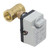 Ball Valve Motorized 3 Wire 2 Point Control 1 Position 2 Way Automatic Manual DN25 AC 220V
