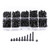 280Pcs/Box M3 Cap Head Hex Socket Bolt Screw Nut Metric Machine Fastener Assortment Set