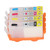 4PCS Ink Cartridge Permanent Chip Smooth Output Large Capacity 4 Colors Replacement for Printer for HP 564