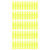 50Pcs Nylon Connectors Kit Wire Crimp Male Female Butt Insulated Terminals FRFNY and MRFNY(0.5075（Yellow） )