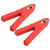 2 Pcs Insulated Clip 100mm All Copper Battery Electrical Test Insulation Clip Spring Clip Alligator ClipRed