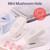KW-triO Mushroom Single Hole Punch Paper Puncher Mini DIY Cutter for A4 A5 B5 Notebook Scrapbook Diary Planner Calendars Agenda Greeting Card Binding Edge DIY Office Home School Students Supplies