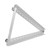 22in Foldable Solar Mounts Adjustable Aluminum Alloy Solar Tripod Brackets for Below 100W PV Panel