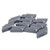 10Pcs CNC Insert Lathe Turning Tool Blade Cemented Carbide KNUX160405R‑11 LF6018
