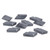10Pcs CNC Insert Lathe Turning Tool Blade Cemented Carbide KNUX160405R‑11 LF6018