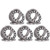 5Pcs Thrust Ball Bearings Plane Axial Thrust Balls Bearing for Crane Hooks Vertical Water Pumps51208