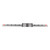 Linear Guide Rail Miniature Linear Bearing Slider Kit MGN12C with 2pcs Slide Block for 3D Printers and CNC Parts 300mm / 11.81in