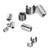 220PCS Hex Socket Grub Screws Stainless Steel Set Screw Hardware Fasteners M3 M4 M5 M6 M8
