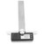 Stainless Steel Goniometer 0-180° Electric Angle Finder Digital Angle Ruler 0.01°