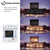 Tuya WiFi Intelligent Circuit Breaker Automatic Reclosure Protector 3P4W Power Meter Three Phase Reclosure Switch with Multiple Protections Timing Schedule Electricity Metering Functions