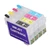 Ink Cartridges Compatible Refill Replacement 4 Colors With Permanent Chip for Inkjet Printer ICBK74 ICC74 ICM74 ICY74