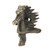 4pcs Antique Horse Shape Jewelry Chest Wood Box Decorative Feet Leg Corner Protector